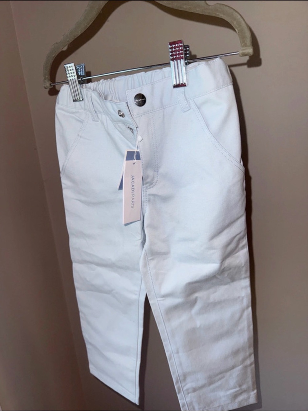 Jacadi light blue toddler pants